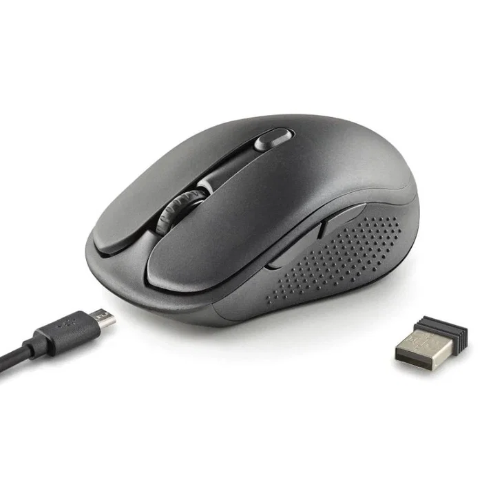 NGS Evo Spook Ratón Inalámbrico Multidispositivo Negro